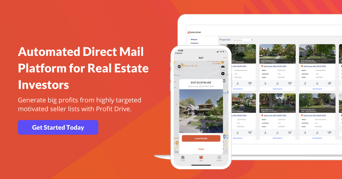 Automated Direct Mail Campaigns for Real Estate Investors | Profit Drive